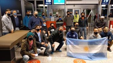 La llegada a Estados Unidos fue el viernes. Por ahora, el satélite sigue en depósito.  Gentileza