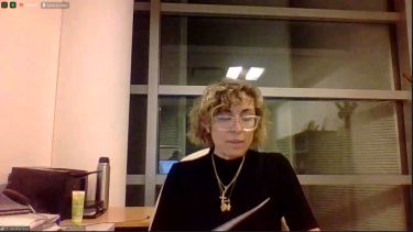 Sandra Ruixo, fiscal del caso. (Imagen Zoom)