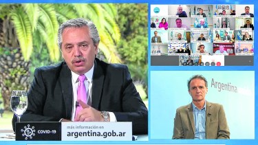 Argentina Hace | Fernández, el ministro Katopodis y los 19 intendentes.  