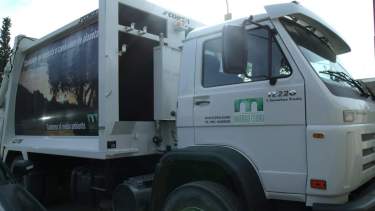 En Huergo, Godoy y Regina habrá servicio de recolección de residuos hoy y mañana.