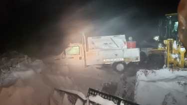 Uno de los trabajadores petroleros estuvo varado por 19 horas. Fotos: gentileza