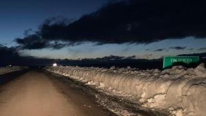 Continúa la restricción para camiones y vehículos de tracción simple en la ruta 23