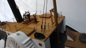 Pasión por los detalles: así se hizo la maqueta del «vaporcito» Río Negro