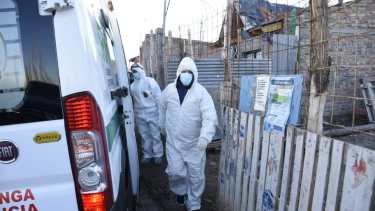 Los primeros testeos se realizan en Red Puentes en el Obrero (Foto: Florencia Salto)