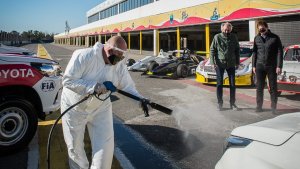 Santilli recorrió el autódromo de Buenos Aires