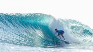 Santi Muñiz, vida de campeón en las olas