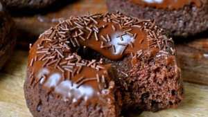 Donas de chocolate para los más golosos de la casa