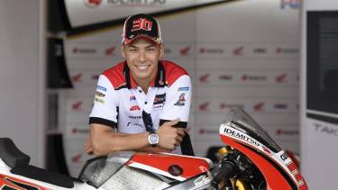 Nakagami lideró el primer entrenamiento del MotoGP