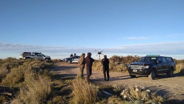 El cuerpo fue encontrado el sábado a la noche y aún no pudo ser identificado. Foto Télam. 