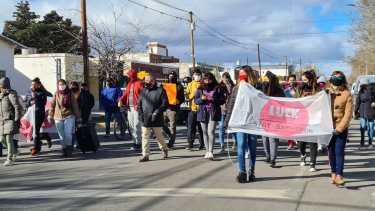Hubo movilización en Cutral Co y Plaza Huincul. (Foto: Andrea Vázquez)