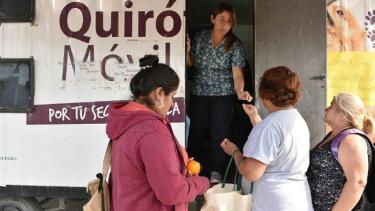 El Quirófano Móvil continúa con las intervenciones quirúrgicas. Foto: Gentileza