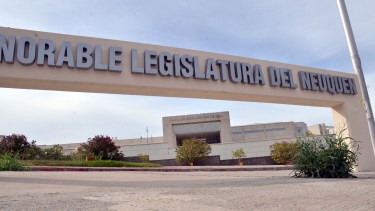 La Legislatura de Neuquén. Foto: Yamil Regules