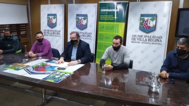 El intendente de Regina anunció que se intensificarán controles de circulación. (Foto Néstor Salas)