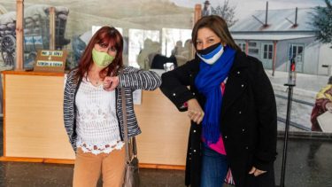 Frías resaltó el acompañamiento de la gobernadora Arabela Carreras y del presidente del Ente, Guillermo Oliva Tagle. (Foto: gentileza)