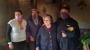 Hermosilla resaltó el "acompañamiento de la legisladora Graciela Vivanco". (Foto: gentileza)