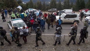 La movilización se extendió por más de 3 horas. Foto: Marcelo Martínez