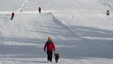 La avalancha se produjo en el sector conocido como "La Triangular". Foto: archivo