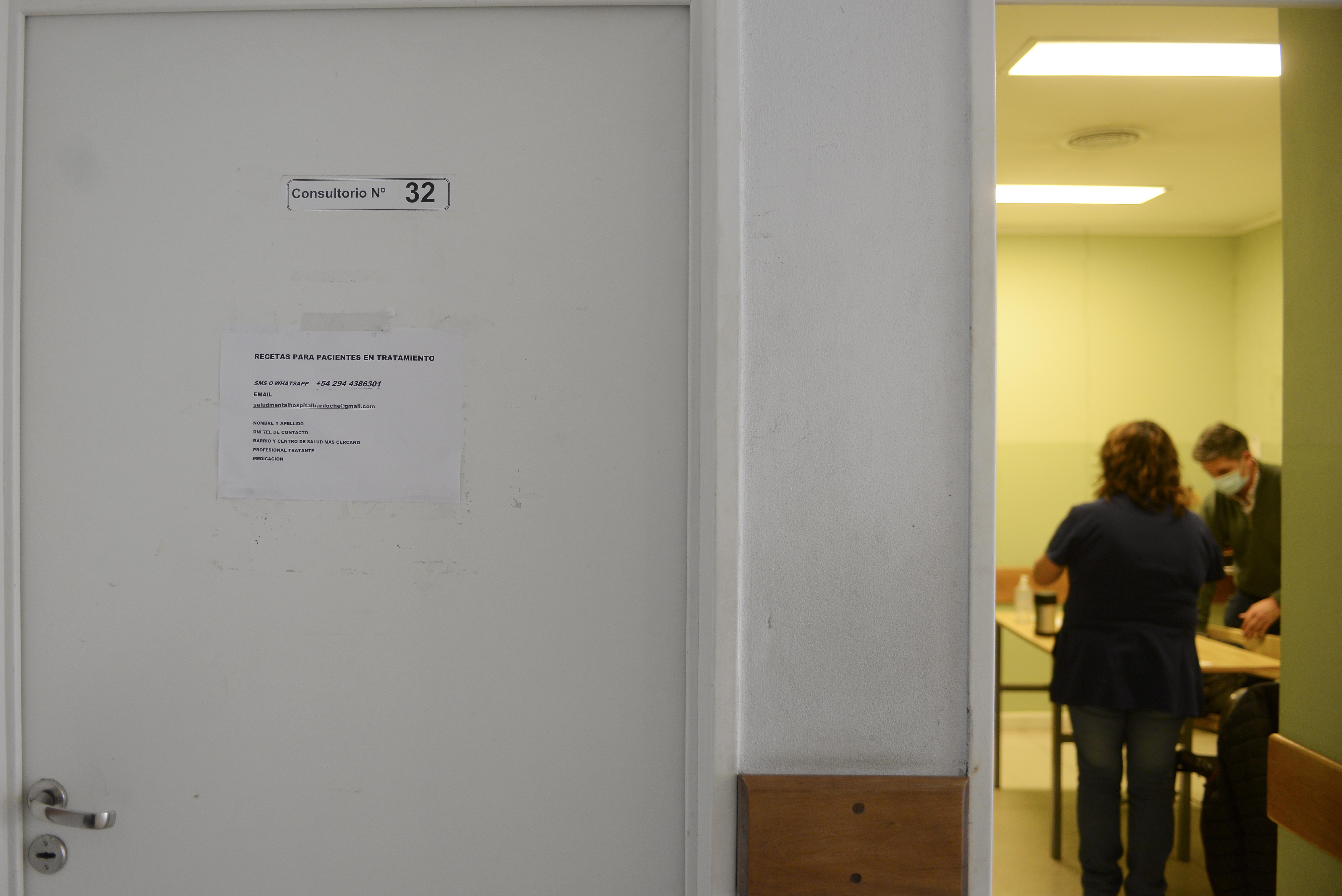 El servicio de Salud Mental del hospital Ramón Carrillo tiene una demanda inusual.  Foto: Alfredo Leiva