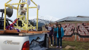 La imagen de San Cayetano recorrió los barrios de Bariloche