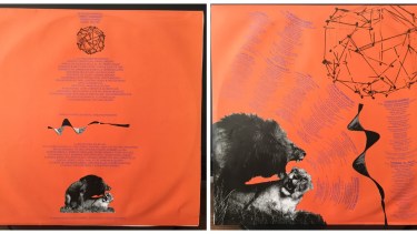 Sobre interno del original de "Canción animal" de Soda Stereo.