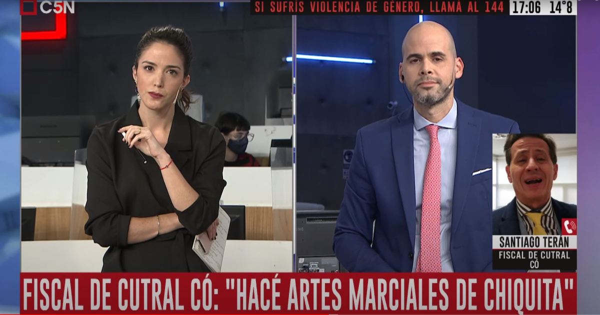 Así trató el polémico fiscal Terán a una periodista de C5N - Diario Río ...