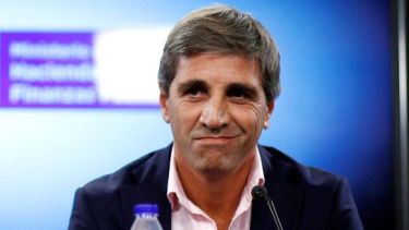 El exministro de Economía, NIcolás Caputo celbró el acuerdo con los bonistas. Foto archivo. 