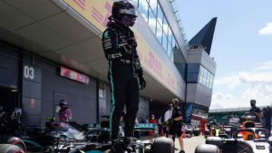 Hamilton logró una victoria increíble en Silverstone