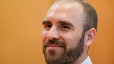 El ministro de Economía, Guzmán, había presentado días atrás el plan argentino.-