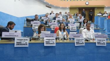 Desde el bloque insistieron con su preocupación y la necesidad de que se colabore para contener el brote. Foto: archivo.-