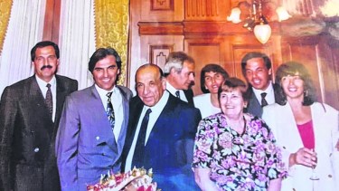 Elías Sapag, comerciante libanés y uno de los fundadores del MPN