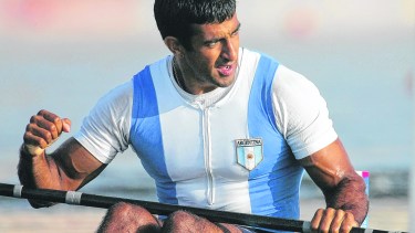Javier fue el primer argentino en una final olímpica de canotaje de velocidad en los K-1 1.000 metros.