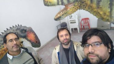 Luego de casi cinco meses en Jacobacci, los paleoartistas pudieron volver a sus hogares. (Foto: gentileza)