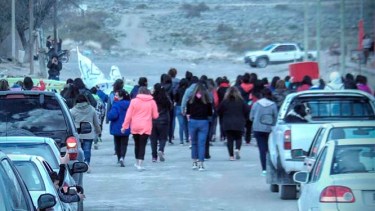 Los vecinos salieron a la calle para reclamar.  (Foto: Gentileza Vicente Pérez)