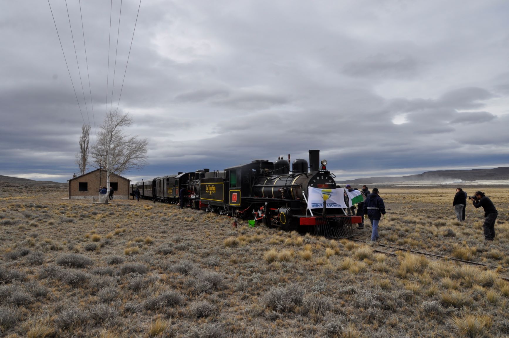 La Trochita, el mítico tren de la Patagonia, vuelve a rodar este verano. Archivo