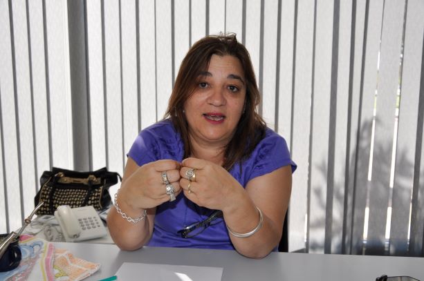 La legisladora Soraya Yahuar manifestó un enérgico repudio al incremento del valor del gas. (Foto: José Mellado)