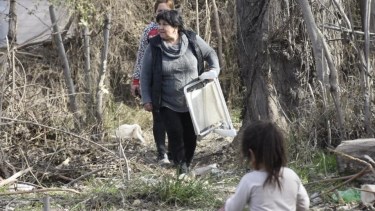 La nueva toma en es en la zona de Labraña. (foto: Florencia Salto)