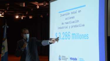$3.286 millone se destinarán a la reactivación de la industria y la producción primaría. (Yamil Regules)-