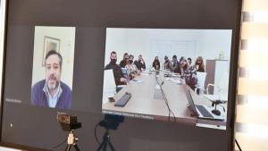 Rincón reforzó su alianza con Mansilla por la coparticipación y un yacimiento