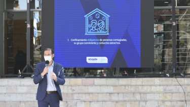 Gutiérrez puso el foco en el comportamiento social para evitar más contagios
