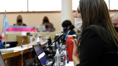 La concejal Nadia Márquez analiza pedir la inconstitucionalidad de la ordenanza sancionada (foto Florencia Salto)