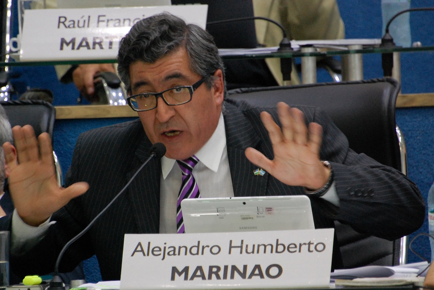 Marinao fue uno de los impulsores de la iniciativa aprobada en la última sesión. Foto: archivo.