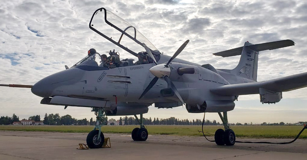 Aviones de la Fuerza Aérea Argentina llevarán tecnología made in Bariloche. Gentileza Ministerio de Defensa