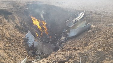 Murió en Córdoba un piloto de la Fuerza Aérea tras eyectarse del avión. Foto gentileza.  