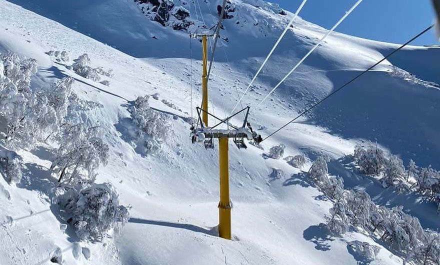 De 10 a 17  Cerro Bayo recibe a los primeros esquiadores. Foto: gentileza Cerro Bayo