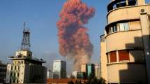 Imagen de Masiva explosión en Beirut con cientos de heridos suma tensión en el Líbano