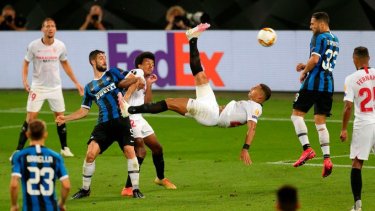 Sevilla derrotó a Inter y  ganó la Europa League por sexta vez