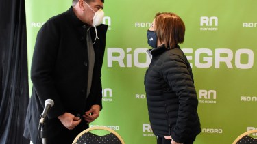 Di Tella junto a la gobernadora en una visita a Cipolletti 