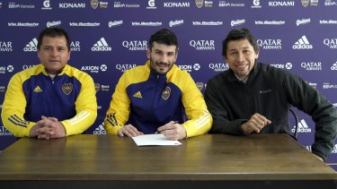 Javier García es nuevo refuerzo de Boca