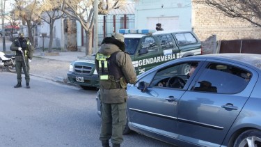 En fotos: los controles de Gendarmería se pusieron en marcha en Roca