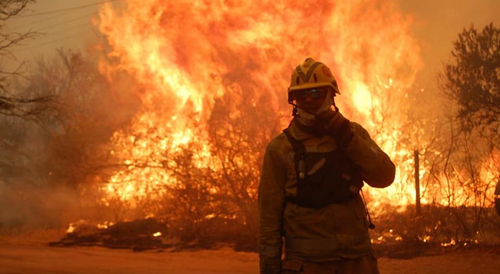 Los incendios en Córdoba arrasaron más de 20.000 hectáreas. Foto gentileza. 